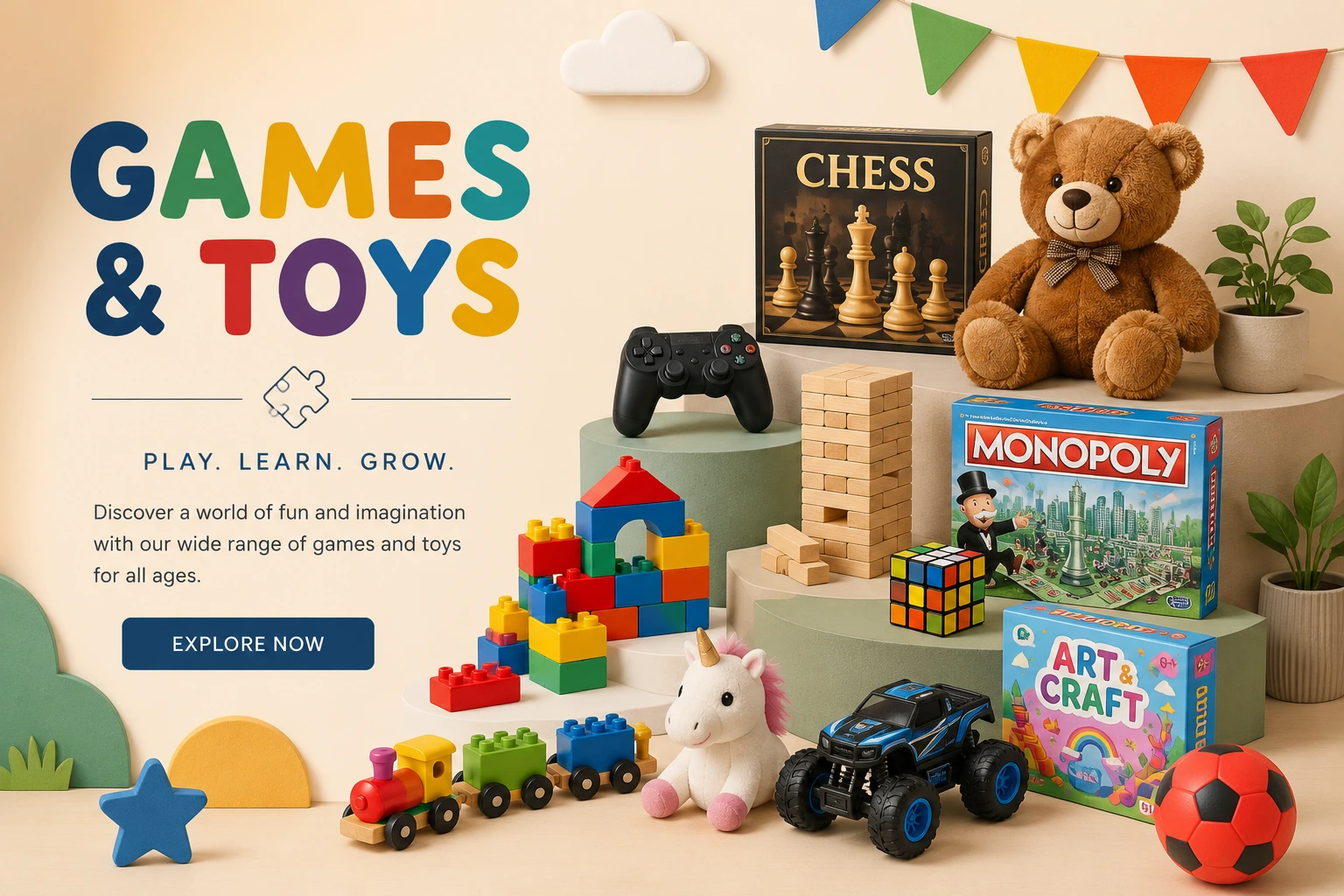 Games and toys