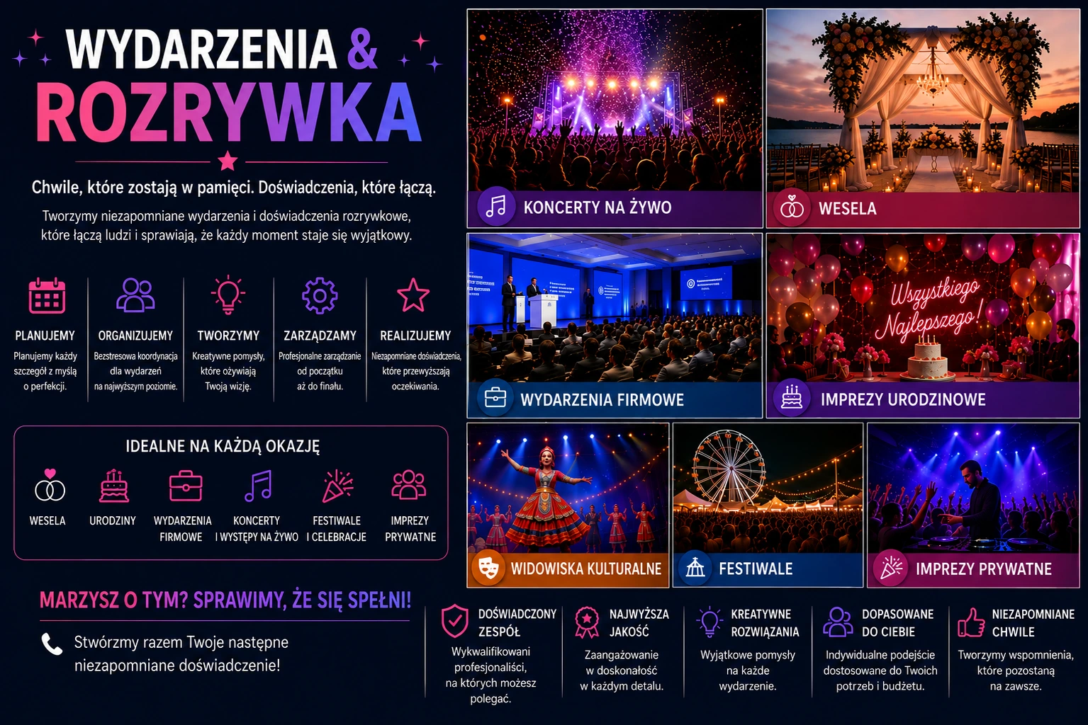 Wydarzenia i Rozrywka