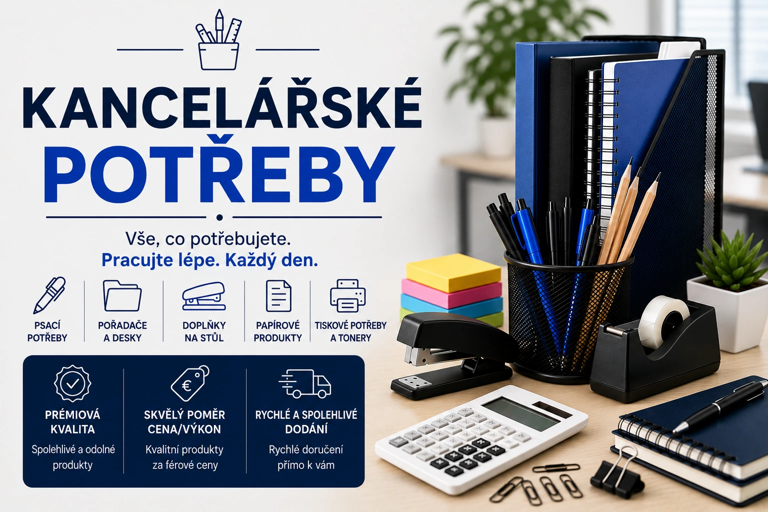 Kancelářské potřeby