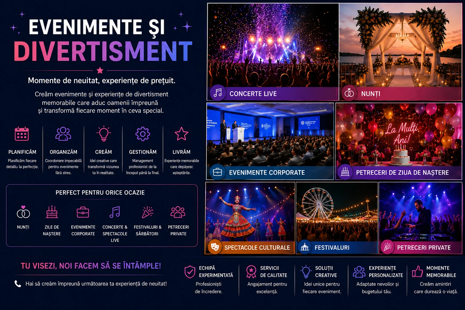 Evenimente și Divertisment